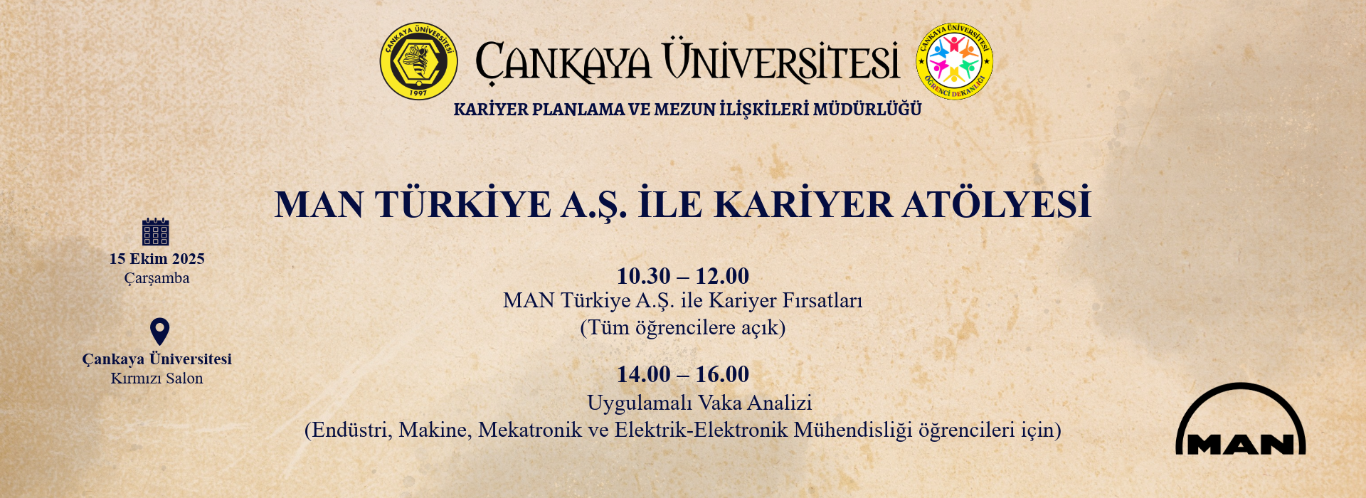 MAN Türkiye A.Ş ile Kariyer Atölyesi