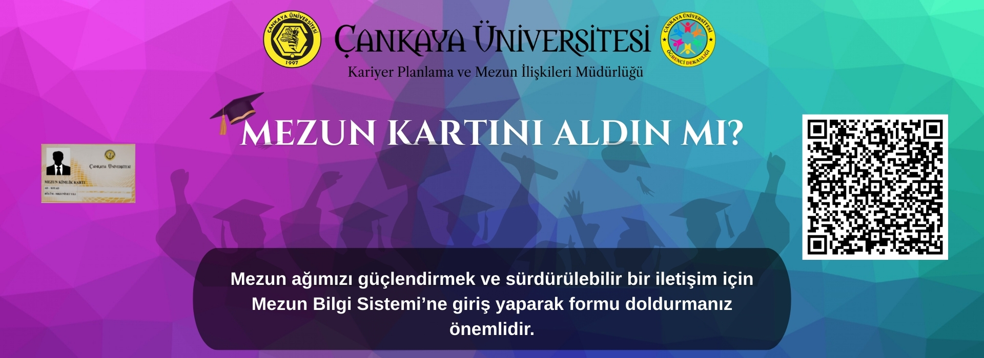 Mezun kartını aldın mı?
