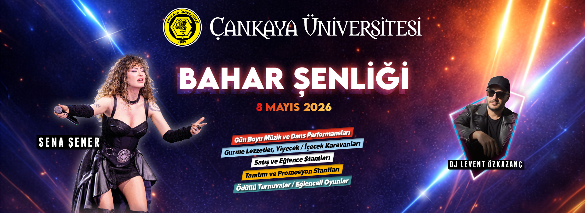 Çankaya Üniversitesi Bahar Şenliği 8 Mayıs 2026