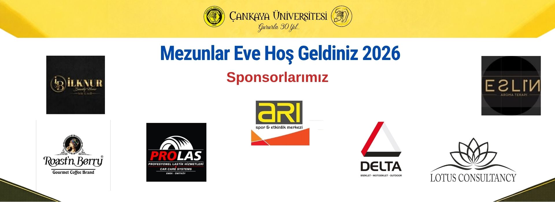 Mezunlar Eve Hoş Geldiniz Sponsorlarımız